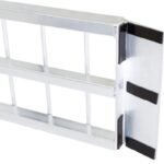 Black Widow Aluminum HD Folding Arched 3-Piece Motorcycle Ramp 10' L with 1,500 lbs Capacity - Image 5