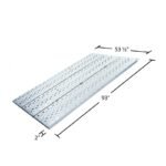 Black Widow Aluminum Punch Plate Folding ATV Ramp 7' 9" L x 53-1/2" W with 1,500 lbs Capacity - Image 12
