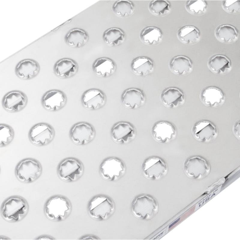 HD Ramps Aluminum Roller End Replacement Trailer Ramps for Cotrell Car Hauler 8.25' L x 18" W with 5,000 lbs Capacity - Image 2