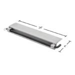 HD Ramps Aluminum Skid Seat Attaching Bracket for Pin-End Ramps 24" - Image 3