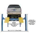 Atlas 412 12,000 lb Heavy Duty 4-Post Storage Lift - Image 5