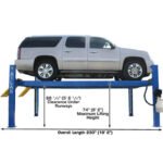 Atlas 412 12,000 lb Heavy Duty 4-Post Storage Lift - Image 4