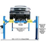 Atlas 412 12,000 lb Heavy Duty 4-Post Storage Lift - Image 6