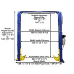 Atlas Equipment 9KOHX Overhead 2-Post Lift 9,000 lb. Capacity - Image 13
