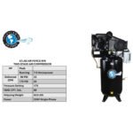 Atlas Air Force AF9 7.5HP 80-Gallon 2-Stage Air Compressor - Image 2