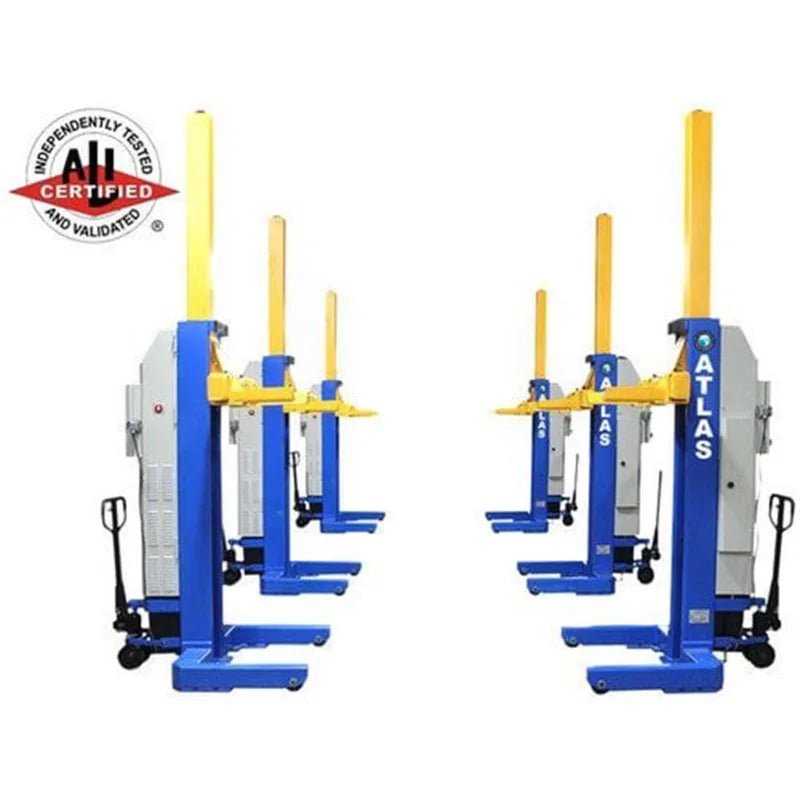 Atlas_Maxima_6045BC_Mobile_Column_Lift Atlas Maxima 6045BC ALI-Certified Battery-Powered Mobile Column Lift System (99,000 lb) - Image 1