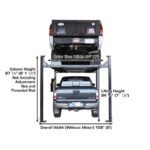 Atlas Garage PRO8000EXT-L 8,000 lb Extra Tall/Extra Long 4-Post Lift - Image 7