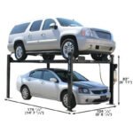 Atlas Garage PRO8000 8,000 lb 4-Post Lift + Pro-Floor 8-Piece Storage Combo - Image 3