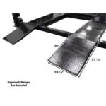 Atlas Garage PRO9000 9k 4-Post Lift + 2x RJ35 Sliding Rolling Jacks Combo - Image 11