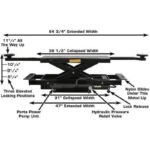 Atlas Garage PRO9000 9k 4-Post Lift + 2x RJ35 Sliding Rolling Jacks Combo - Image 16