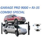Atlas Garage PRO9000 9k 4-Post Lift + 2x RJ35 Sliding Rolling Jacks Combo - Image 2