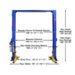 Atlas Platinum PVL12 ALI Certified 12,000 lb. Overhead 2-Post Lift - Image 5