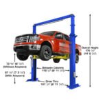 Atlas Platinum PVL15 ALI Certified 15,000 lb. Heavy Duty 2-Post Lift - Image 5