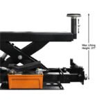 Atlas RJ6BK 6,000 lb Air/Hydraulic Rolling Bridge Jack - Image 5