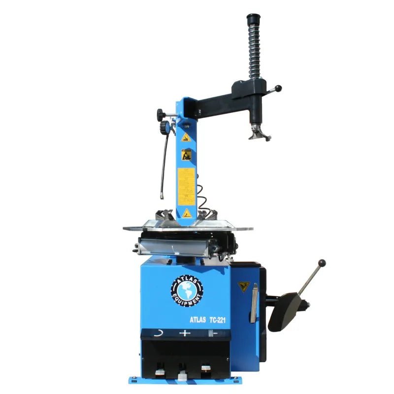 Atlas_TC221_Tire_Changer_ATEATTC221-FPD-1 Atlas TC221 Rim-Clamp Swing-Arm Tire Changer - Image 1