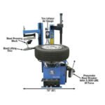 Atlas TC229LH Rim-Clamp Tire Changer with Left-Hand Assist Arm - Image 2
