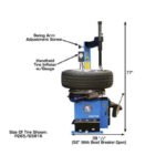 Atlas TC229 Rim-Clamp Tire Changer with Beadblaster - Image 2