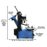 Atlas TC755DAA Tilt-Back Tire Changer with Dual Assist Arms - Image 4