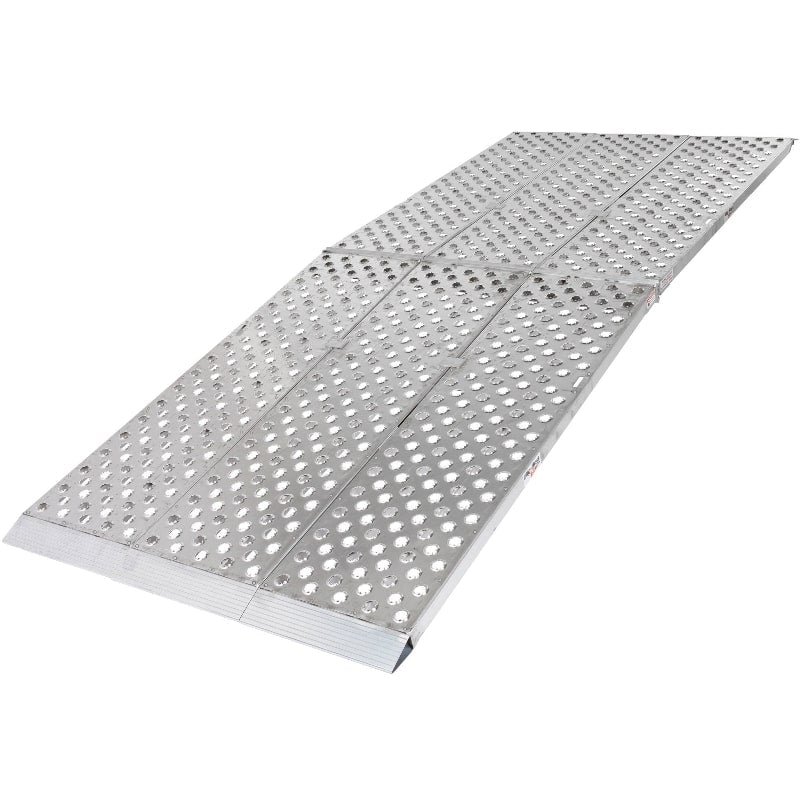 Black Widow Big Boy EZ Rizer™ Aluminum Folding 3-Piece Trike and Motorcycle Ramp 8' L with 4,500 lbs Capacity - Image 4
