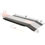 Black Widow ATV Side Extension Kit for Motorcycle Lift Table BW-PROLIFT-HD - 1,500 lbs Capacity - Image 4