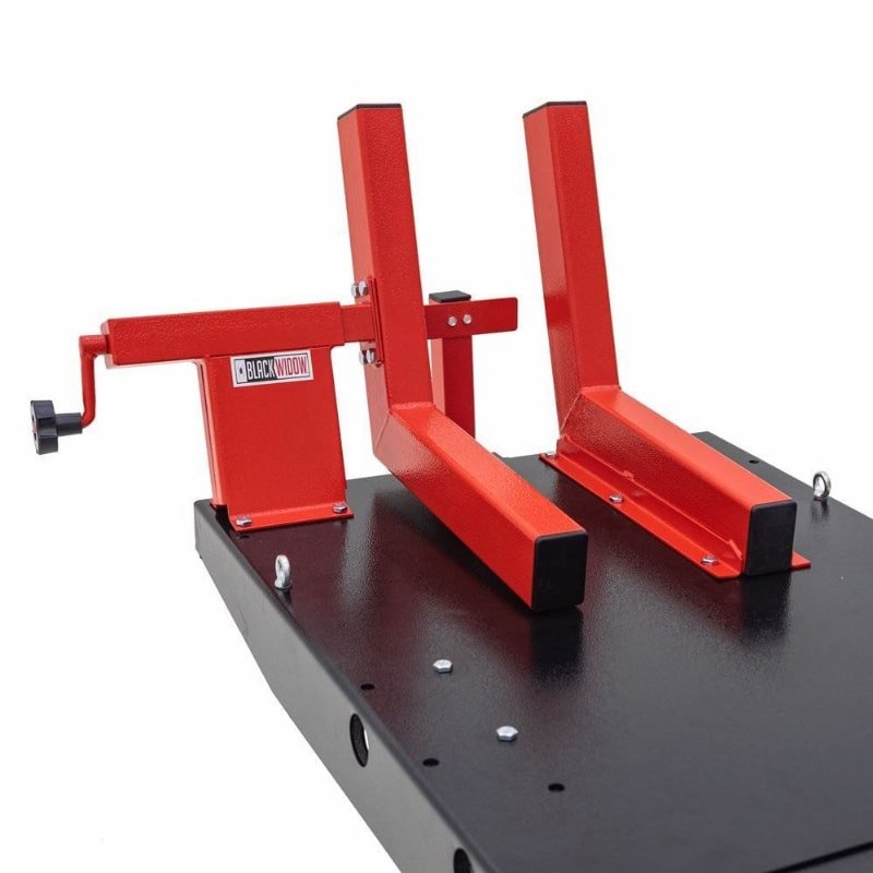 Black Widow ProLift Heavy-Duty Pneumatic Motorcycle Lift Table - 1,500 lb. Capacity - Image 4