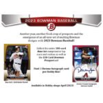 2023 Bowman Baseball Hobby Box - Image 2