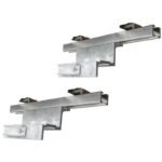HD Ramps Pair of Clamp-On Semi-Trailer Ramp Storage Brackets, 2' Military-Grade Aluminum - Image 4