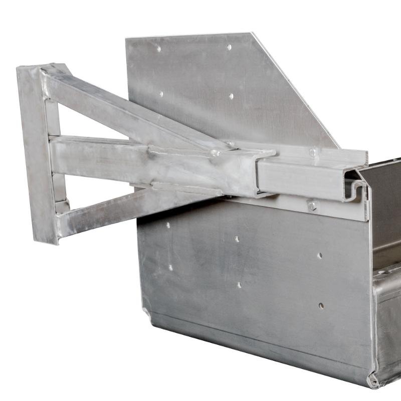 HD Ramps Dunnage Rack for 24" High Step Deck Aluminum 1,000 lbs Capacity - Image 5