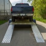 HD Ramps EZ Traction Aluminum Hook End Car Trailer Ramps 7'10"x15" 5,000 lbs Capacity - Image 2