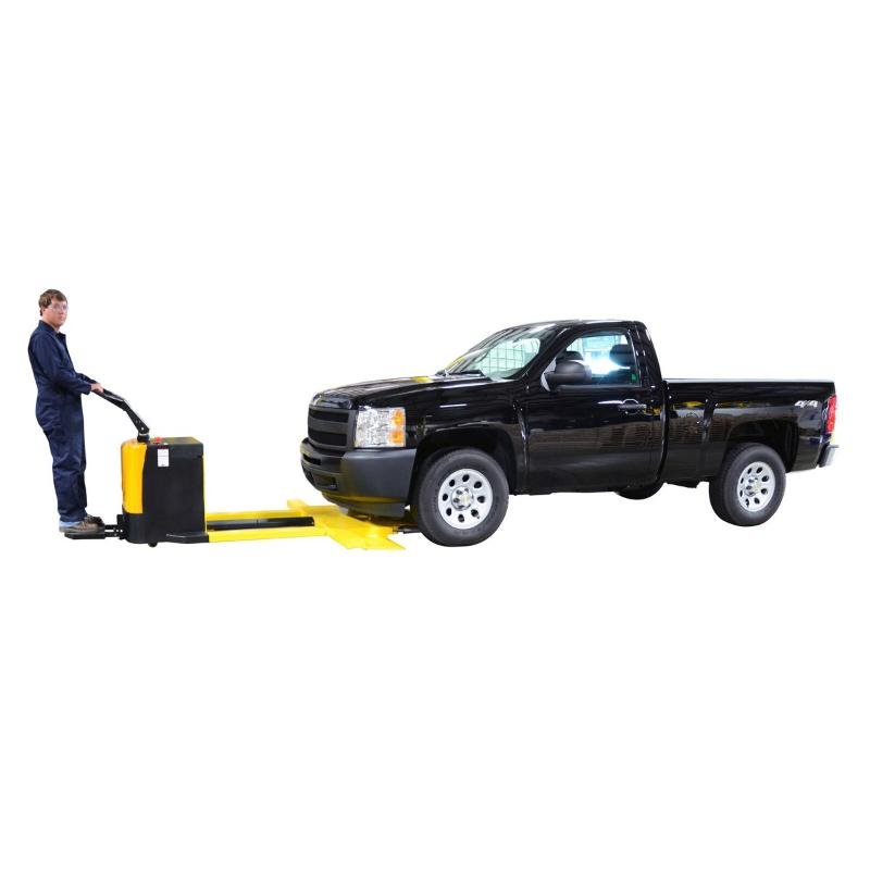 Vestil Electric Car Mover 104.75"x76.75"x54.5" Steel with 7500 lb Capacity - Image 2