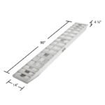 HD Ramps 7' 6" x 14" Aluminum Ramps Hook Ends 10,000 lbs Per Axle - Image 4