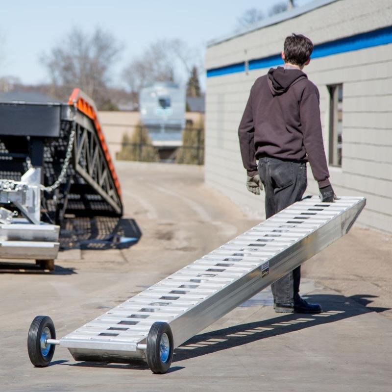 HD Ramps Heavy-Duty Loading Ramp Dolly for Ramps up to 20" Wide 220 lbs Capacity - Image 2