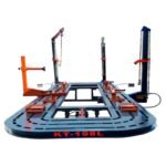 KATOOL KT-198L Auto Body Frame Straightening Machine Professional 236.4"x84.3" Platform 100 KN Pulling Capacity 7,700 lbs Load CE Certified