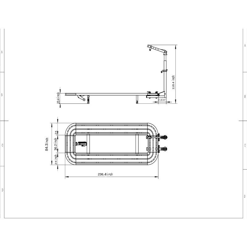 KATOOL KT-198L Auto Body Frame Straightening Machine Professional 236.4"x84.3" Platform 100 KN Pulling Capacity 7,700 lbs Load CE Certified - Image 8