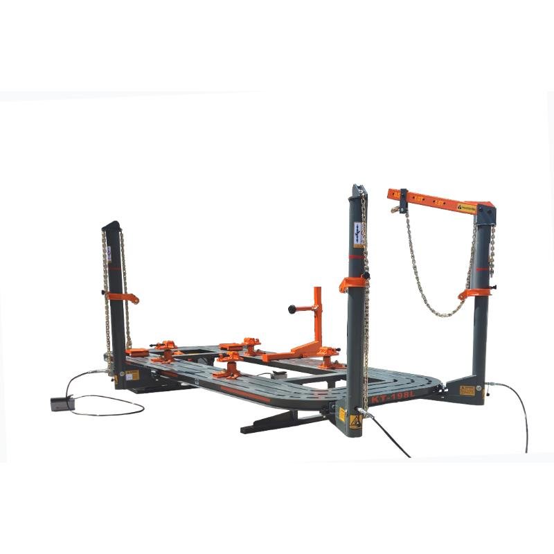 KATOOL KT-198L Auto Body Frame Straightening Machine Professional 236.4"x84.3" Platform 100 KN Pulling Capacity 7,700 lbs Load CE Certified - Image 2