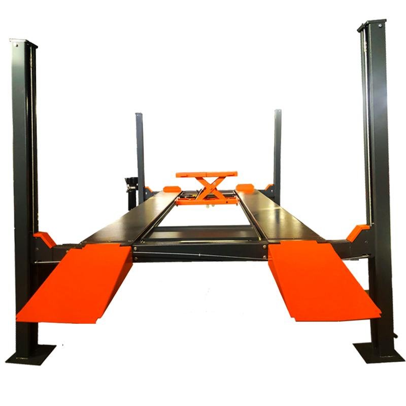 KT-4H110_4-Post_Vehicle_Lift_11_000_lb_Capacity_Jack_Tray_Drip_Trays_Included KATOOL KT-4H110 Four Post Vehicle Lift 11,000 lbs Capacity - Image 1