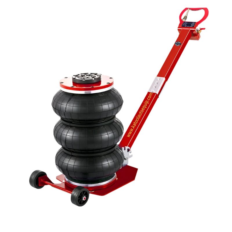 KATOOL 5-Ton Pneumatic Air Bag Jack Red Car Lift with 5.9"-15.75" Lifting Range - Image 2