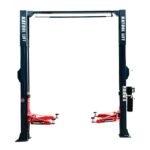KATOOL KT-AS110D 2-Post Car Lift 11,000 lb Capacity, Asymmetric Arms, Single Lock Release - Image 2
