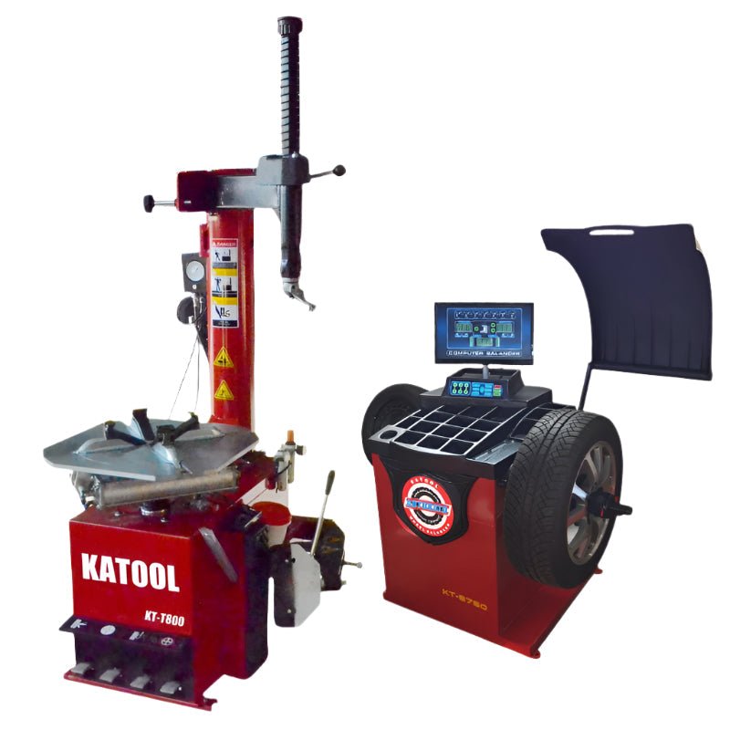 KT-T800_KT-B750_Tire_Changer_Wheel_Balancer_Combo KATOOL KT-T800 & KT-B750 Tire Changer & Wheel Balancer Combo - Image 1