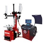 KATOOL KT-T830 &  KT-B750 Tire Changer & Wheel Balancer Combo, 26" clamp, pro-grade performance