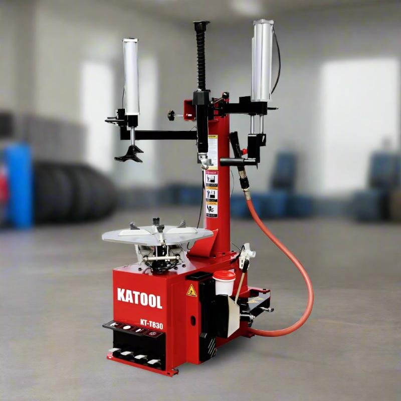 KATOOL KT-T830 &  KT-B750 Tire Changer & Wheel Balancer Combo, 26" clamp, pro-grade performance - Image 2