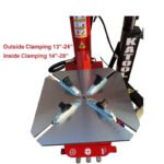 KATOOL KT-T835 Wheel Clamp Tire Changer Machine with Double Side Assist Arm, 2.0HP motor, 41" max wheel diameter - Image 2
