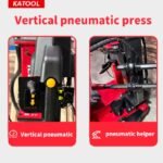 KATOOL KT-T855 Wheel Clamp Tire Changer Machine Professional 1100mm Max Wheel Diameter 1.5KW Motor 110V Power - Image 4