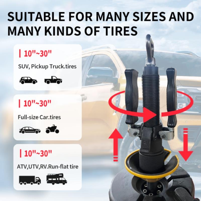 KATOOL KT-T900 Center Post Tire Changer Machine Premium Hydraulic with Assist Arm and Wheel Lift - Image 3