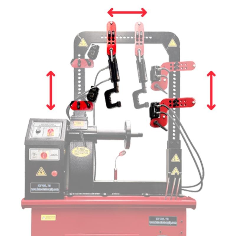 KATOOL KT-WL70 Rim Straightener Machine Hydraulic with 15MPa Work Pressure - Image 4