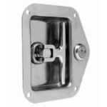Cendrex Key Operated Flush Aluminum Floor Hatch with Exposed Flange - Custom Size - Image 2