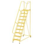 Vestil Steel Maintenance Ladder 10 Steps LAD-MM-10-Vestil-Access Division