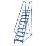 Vestil Steel Maintenance Ladder 10 Steps LAD-MM-10 - Image 3