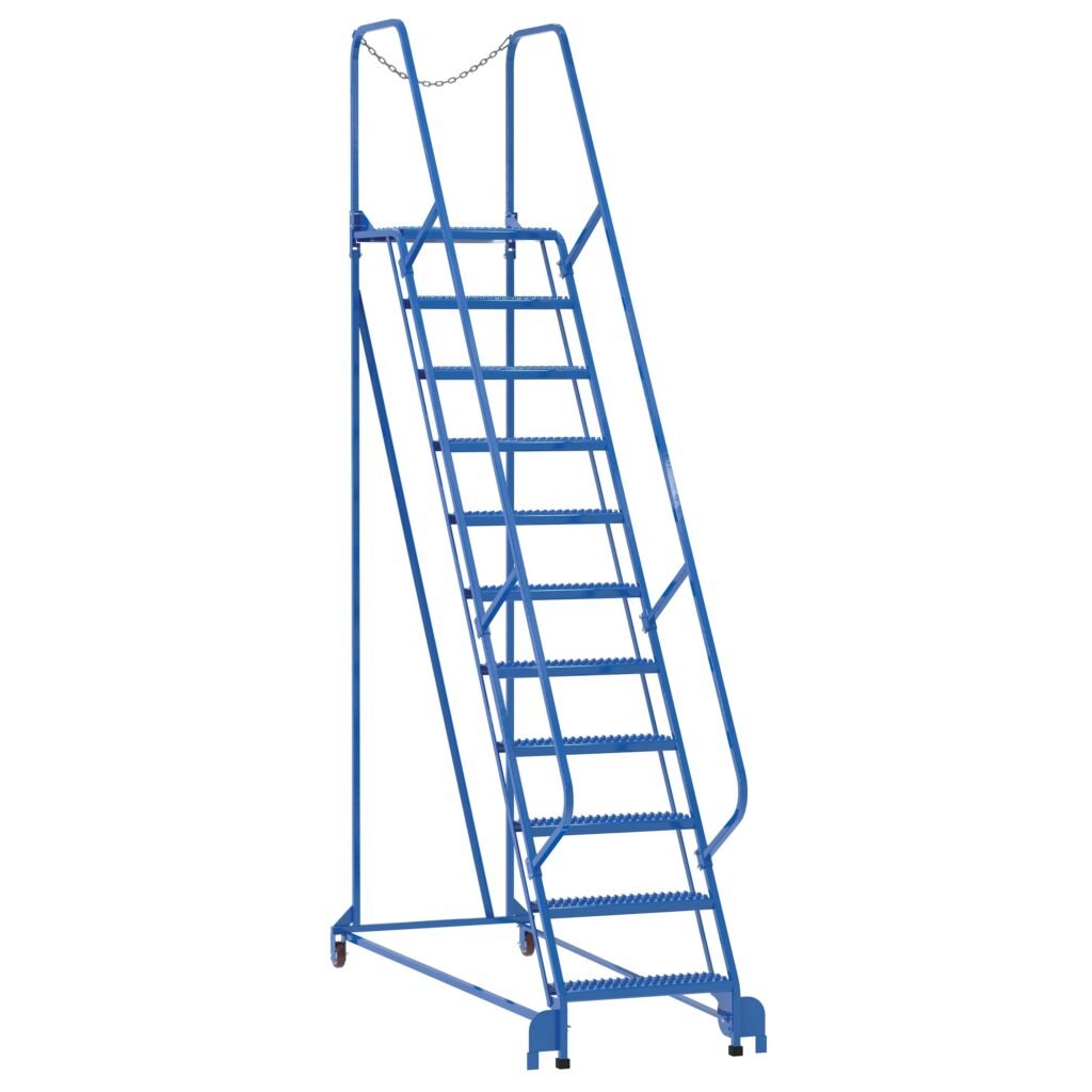 Vestil Steel Maintenance Ladder 11 Steps LAD-MM-11-Vestil-Access Division