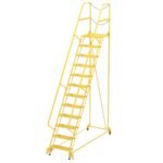 Vestil Steel Maintenance Ladder 12 Steps LAD-MM-12-Vestil-Access Division